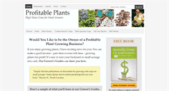 Desktop Screenshot of profitableplants.com